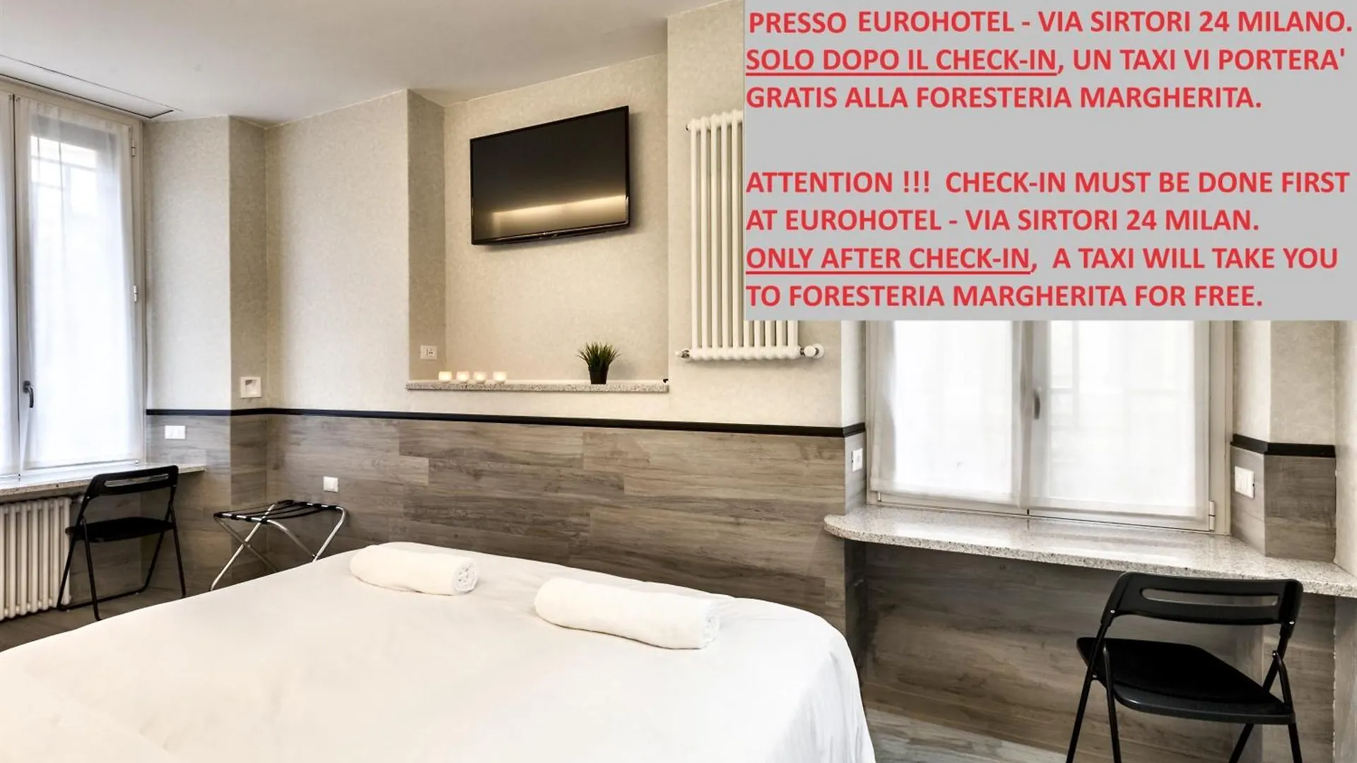 *** בית הארחה Guesthouse Foresteria Margherita Milano איטליה